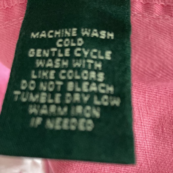 Lauren Jeans Co Ralph Lauren 4 Pocket Pink Shorts Size 12 - Picture 9 of 9